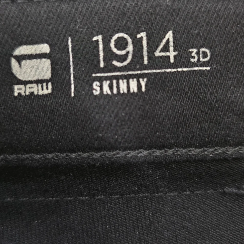 G-Star Raw 1914 3D Skinny Casual Jean Coated Black Womens 29/30 - Picture 12 of 12